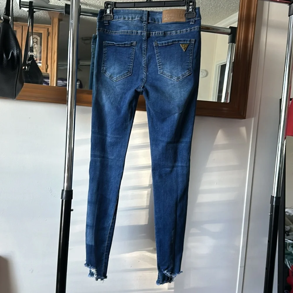 Blue Ripped Jeans - Picture 4 of 5